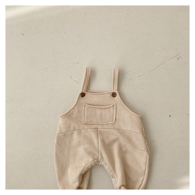 Mono Infantil Coreano con Tirantes - Ropa de Primavera para Bebé Niño y Niña - Image 9