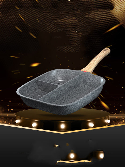 Sartén Profesional de Piedra Maifan para Carnes y Omelettes