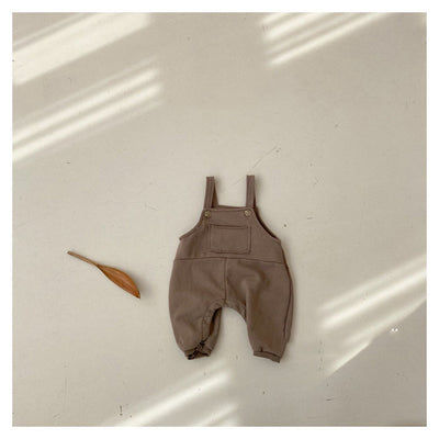 Mono Infantil Coreano con Tirantes - Ropa de Primavera para Bebé Niño y Niña - Image 6