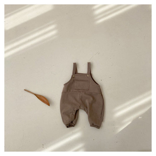 Mono Infantil Coreano con Tirantes - Ropa de Primavera para Bebé Niño y Niña - Image 6