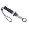 Pinza de Control de Peces Acero Inoxidable con Doble Hebilla - Herramienta Profesional de Pesca
