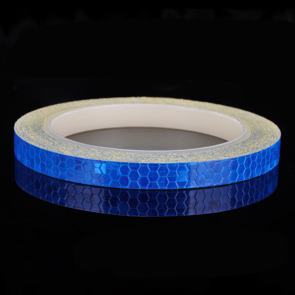 Cinta Reflectante Fluorescente para Ruedas de Bicicleta - 8M de Seguridad - Image 2