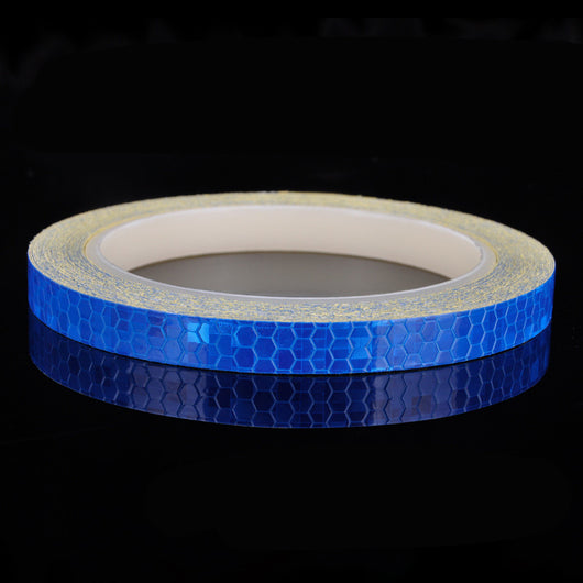 Cinta Reflectante Fluorescente para Ruedas de Bicicleta - 8M de Seguridad - Image 2