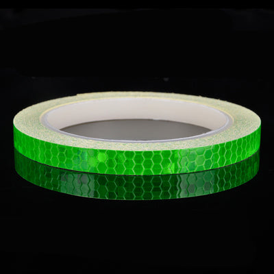 Cinta Reflectante Fluorescente para Ruedas de Bicicleta - 8M de Seguridad - Image 4