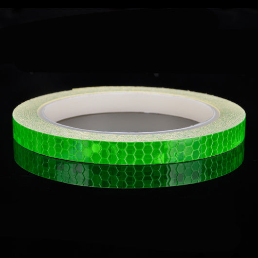 Cinta Reflectante Fluorescente para Ruedas de Bicicleta - 8M de Seguridad - Image 4