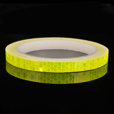 Cinta Reflectante Fluorescente para Ruedas de Bicicleta - 8M de Seguridad - Image 5
