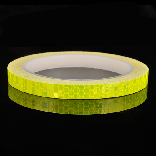 Cinta Reflectante Fluorescente para Ruedas de Bicicleta - 8M de Seguridad - Image 5