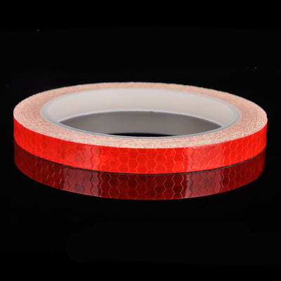 Cinta Reflectante Fluorescente para Ruedas de Bicicleta - 8M de Seguridad - Image 3