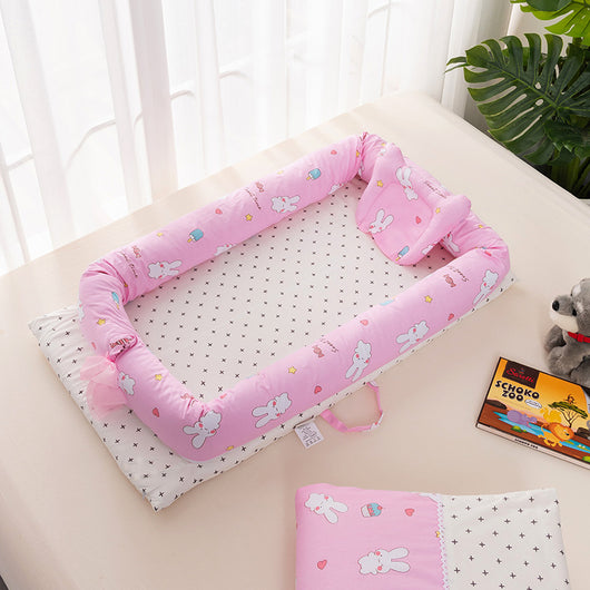 Cuna Portátil Plegable con Colchón Extraíble y Lavable para Recién Nacidos - Image 10
