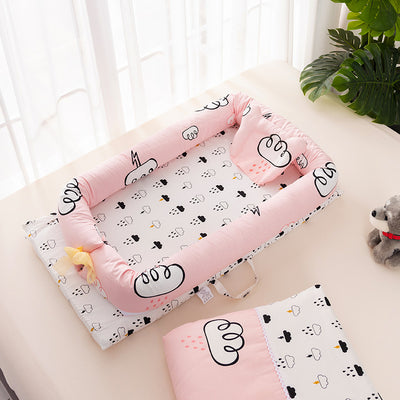Cuna Portátil Plegable con Colchón Extraíble y Lavable para Recién Nacidos - Image 8