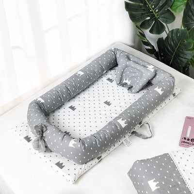 Cuna Portátil Plegable con Colchón Extraíble y Lavable para Recién Nacidos - Image 13