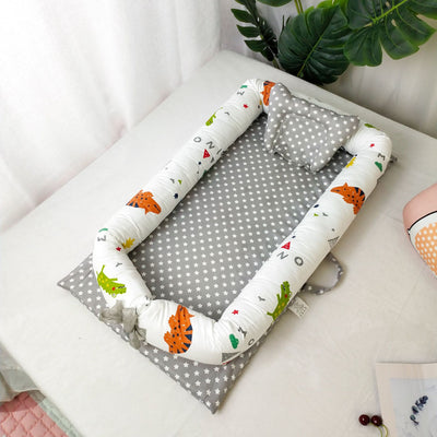 Cuna Portátil Plegable con Colchón Extraíble y Lavable para Recién Nacidos - Image 9