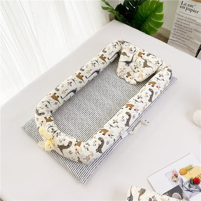 Cuna Portátil Plegable con Colchón Extraíble y Lavable para Recién Nacidos - Image 23