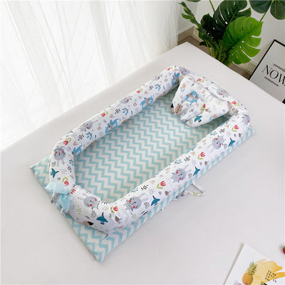 Cuna Portátil Plegable con Colchón Extraíble y Lavable para Recién Nacidos - Image 16