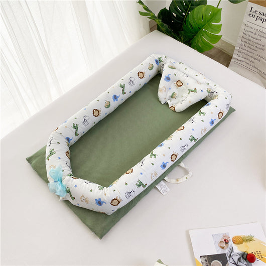 Cuna Portátil Plegable con Colchón Extraíble y Lavable para Recién Nacidos - Image 15