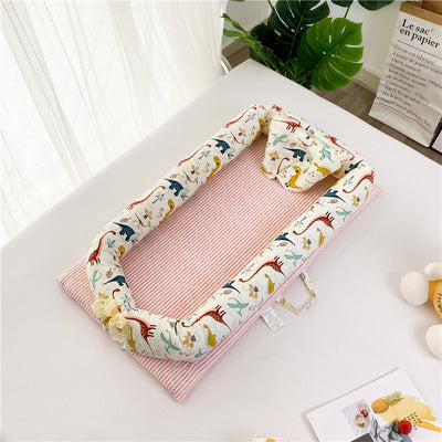 Cuna Portátil Plegable con Colchón Extraíble y Lavable para Recién Nacidos - Image 22