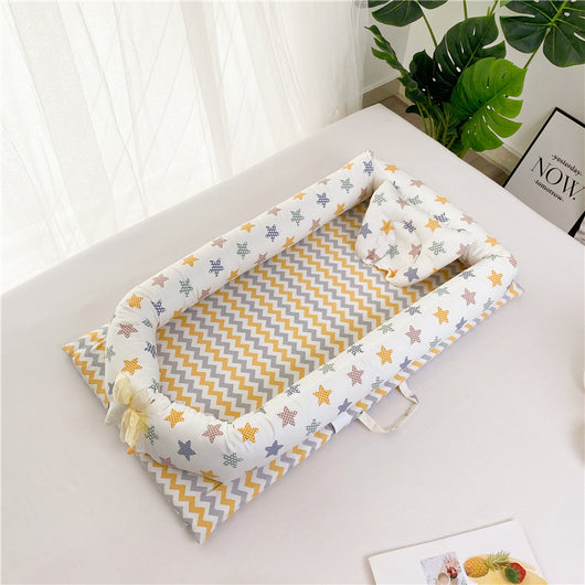 Cuna Portátil Plegable con Colchón Extraíble y Lavable para Recién Nacidos - Image 20