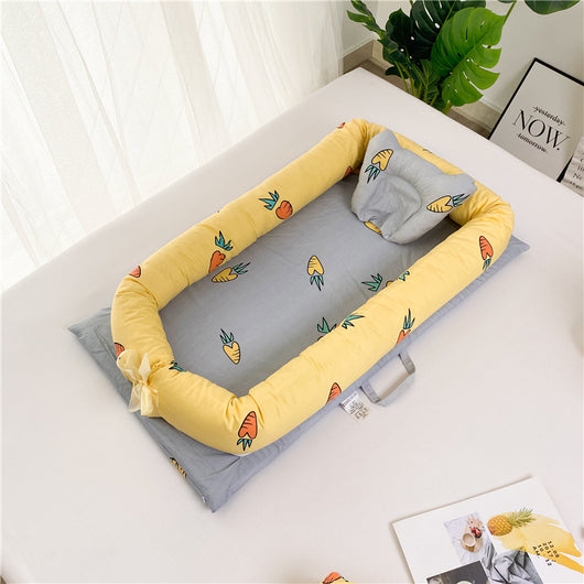 Cuna Portátil Plegable con Colchón Extraíble y Lavable para Recién Nacidos - Image 17