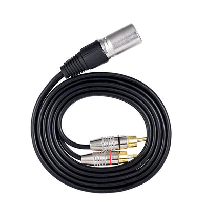 Cable Adaptador XLR Canon a RCA Estéreo Dual para Amplificadores - Image 6