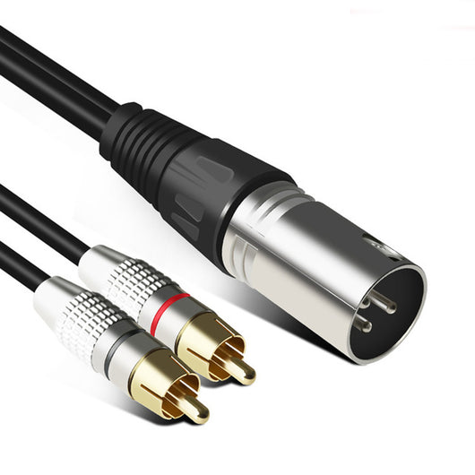 Cable Adaptador XLR Canon a RCA Estéreo Dual para Amplificadores - Image 9