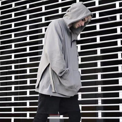 Sudadera con Capucha y Cuello Alto con Cierre Dividido - Image 7
