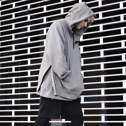 Sudadera con Capucha y Cuello Alto con Cierre Dividido - Image 7
