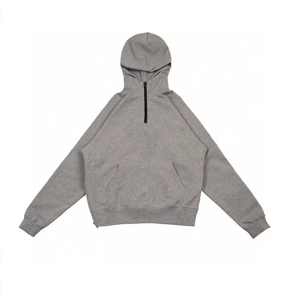 Sudadera con Capucha y Cuello Alto con Cierre Dividido - Image 3