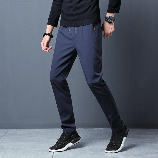 Pantalones Slim Stretch Casual para Hombre - Diseño Moderno y Cómodo - Image 11
