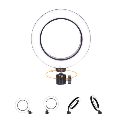 Aro de Luz LED 6" con Trípode Flexible y Soporte para Celular Compatible con Apple - Image 6