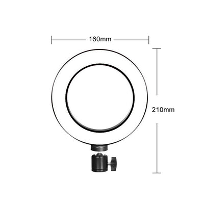 Aro de Luz LED 6" con Trípode Flexible y Soporte para Celular Compatible con Apple - Image 7