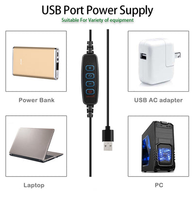 Aro de Luz LED 6" con Trípode Flexible y Soporte para Celular Compatible con Apple - Image 8