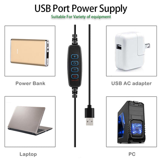 Aro de Luz LED 6" con Trípode Flexible y Soporte para Celular Compatible con Apple - Image 4