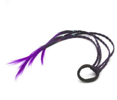 Accesorios para el Cabello Infantil - Pelucas Tejidas a Mano con Trenzas y Moños - Image 2