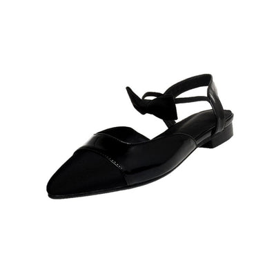 Tacones Chunky Bicolor con Punta Afilada y Altura Media - Image 11