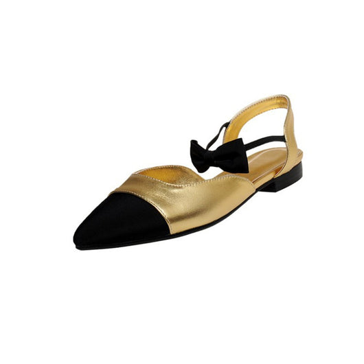 Tacones Chunky Bicolor con Punta Afilada y Altura Media - Image 8
