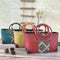 Bolsa Tejida de Ratán Artesanal Tailandesa - Estilo Retro Nacional para Mujeres