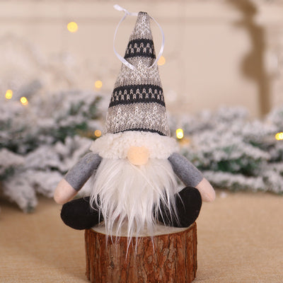 Muñeca Decorativa Navideña Bosque Mágico - Postura Sentada - Image 7