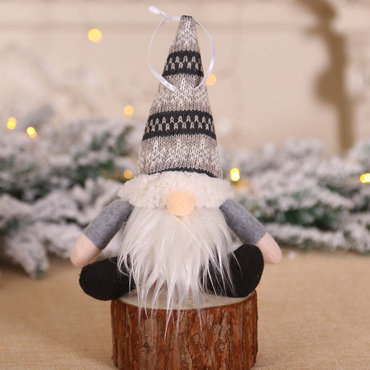 Muñeca Decorativa Navideña Bosque Mágico - Postura Sentada - Image 7