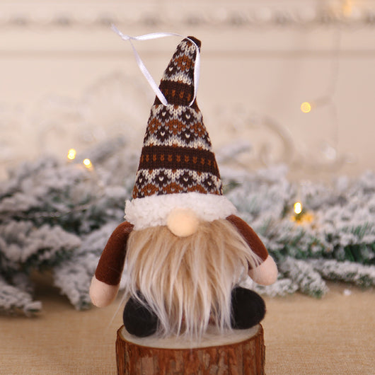 Muñeca Decorativa Navideña Bosque Mágico - Postura Sentada - Image 9