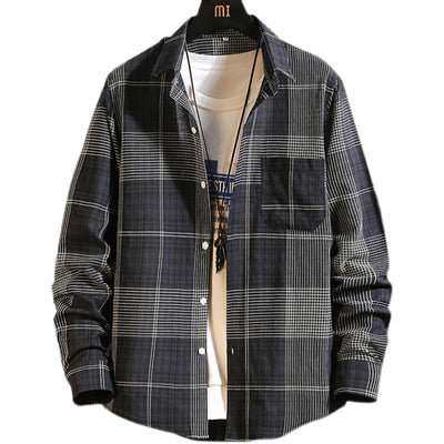 Camisa de Cuadros Manga Larga para Joven en Algodón Premium - Image 8