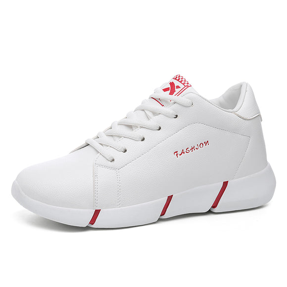 Zapatillas Deportivas Escolares con Suela Elevadora y Refuerzo de Cuero