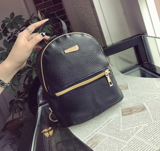 Mochila Escolar de PU para Estudiantes - Diseño Casual Moderno - Image 11
