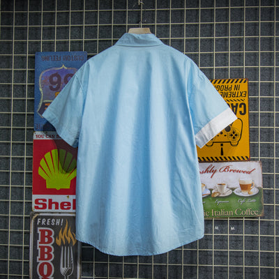 Playera Casual Estampado Cartoon Tendencia Coreana para Hombre - Image 12