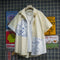 Playera Casual Estampado Cartoon Tendencia Coreana para Hombre