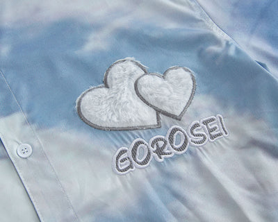 Playera Pareja Bordada Love Estilo Casual Floral Manga Corta - Image 7