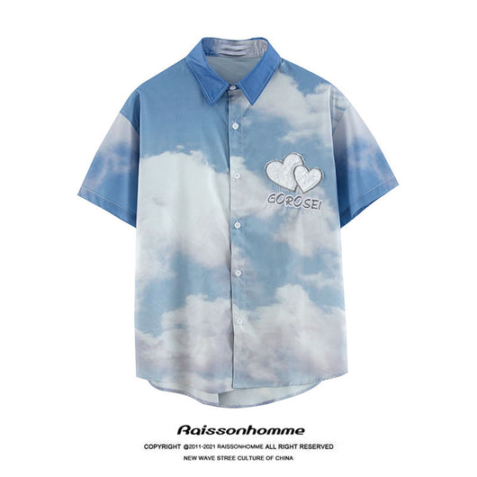 Playera Pareja Bordada Love Estilo Casual Floral Manga Corta - Image 8