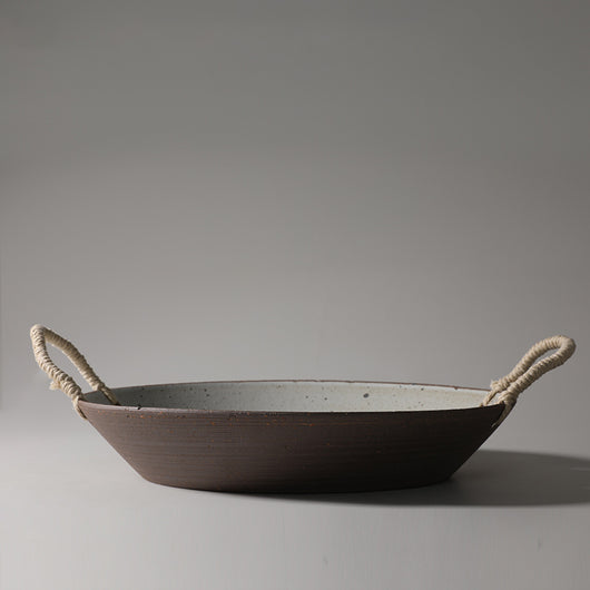 Plato Japonés de Cerámica Artesanal con Diseño Geométrico - Image 8