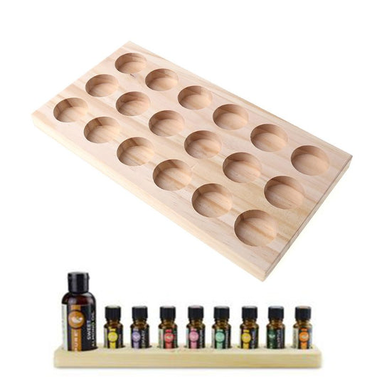 Caja Organizadora de Madera para Aceites Esenciales con Soporte de Exhibición - Image 8