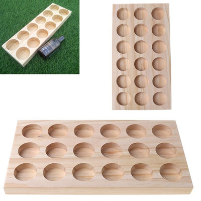 Caja Organizadora de Madera para Aceites Esenciales con Soporte de Exhibición - Image 4
