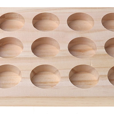 Caja Organizadora de Madera para Aceites Esenciales con Soporte de Exhibición - Image 2